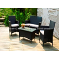 PE Poly Wicker Rattan Outdoor / Meubles de jardin - Ensemble de balcons